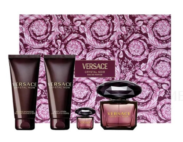 الصورة: فرساتشي كريستال نوار طقم نسائي رجالي