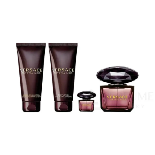 صورة فرساتشي كريستال نوار طقم نسائي رجالي