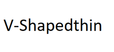 صورة للشركة المصنعة: V-SHAPEDTHIN