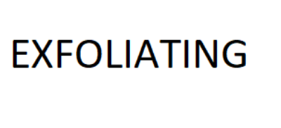 صورة للشركة المصنعة: EXFOLIATING