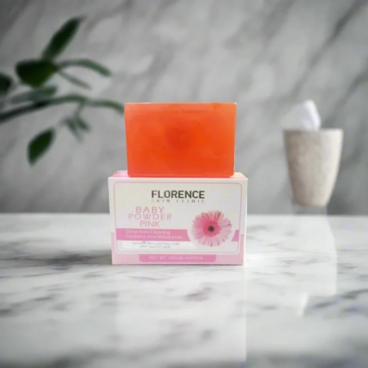 صورة فلورنس بيبي باودر صابونه 200ج نسائي