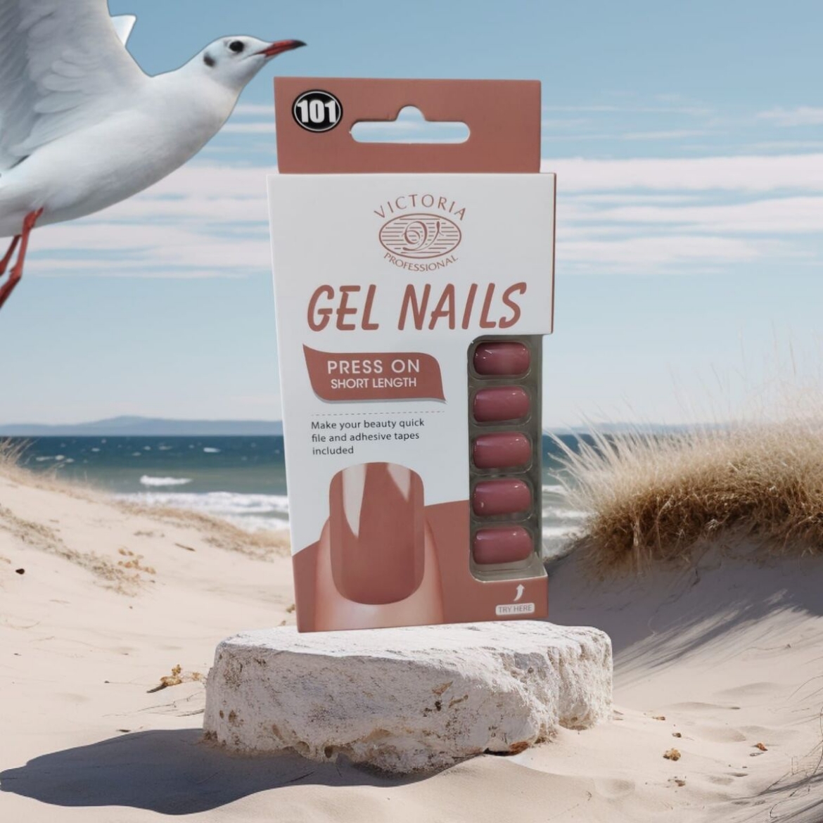 صورة فيكتوريا اظافر جل 101