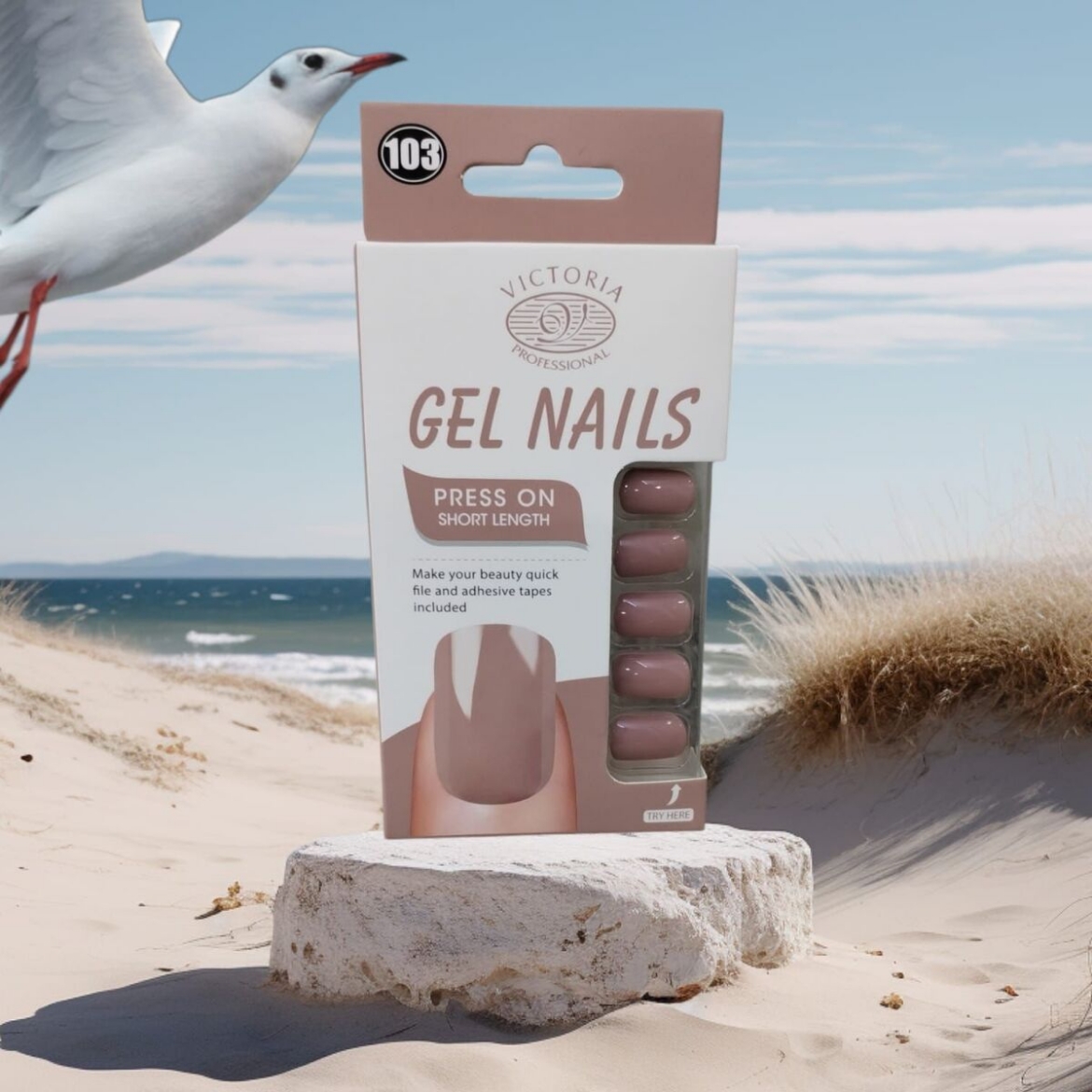 صورة فيكتوريا اظافر جل 103