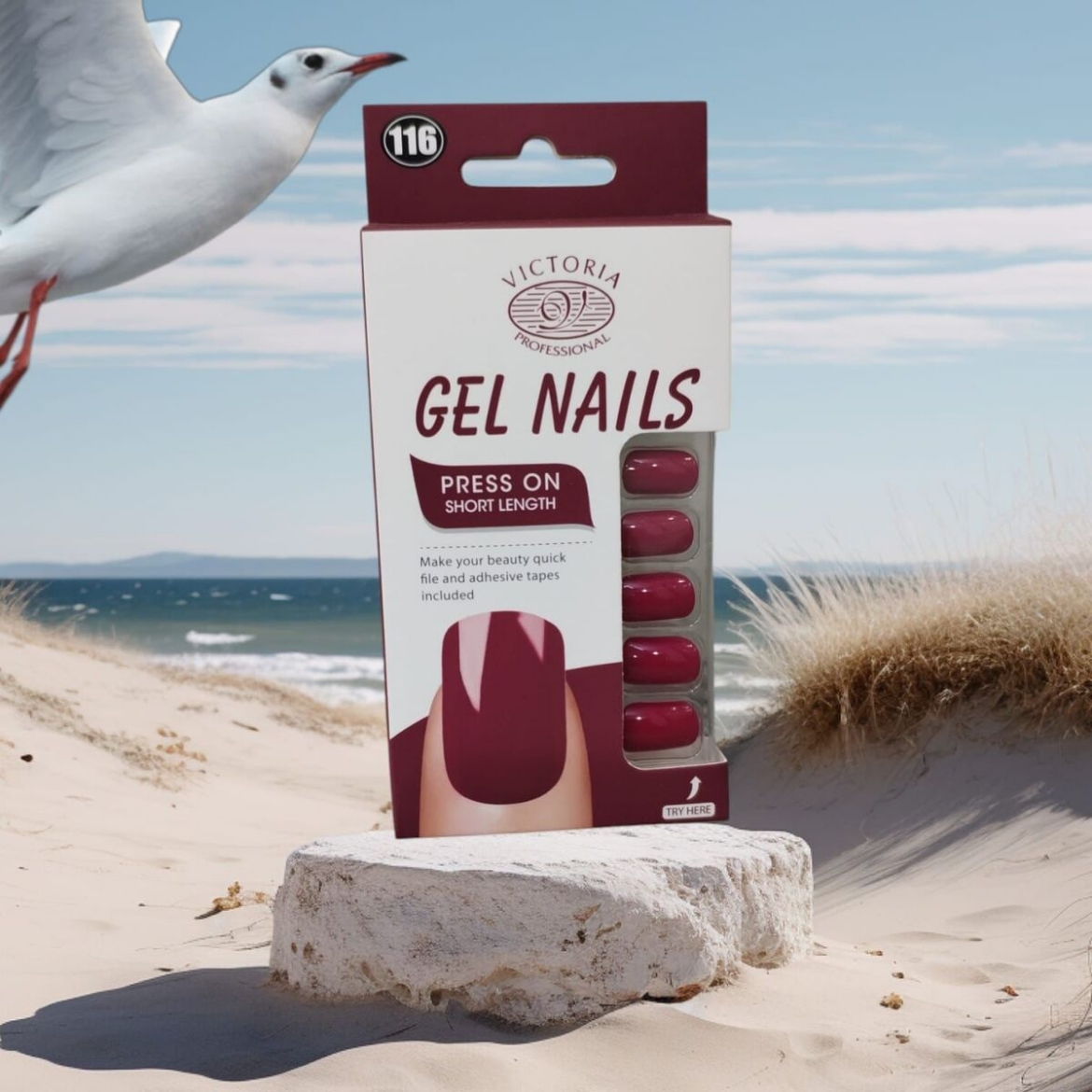 صورة فيكتوريا اظافر جل 116