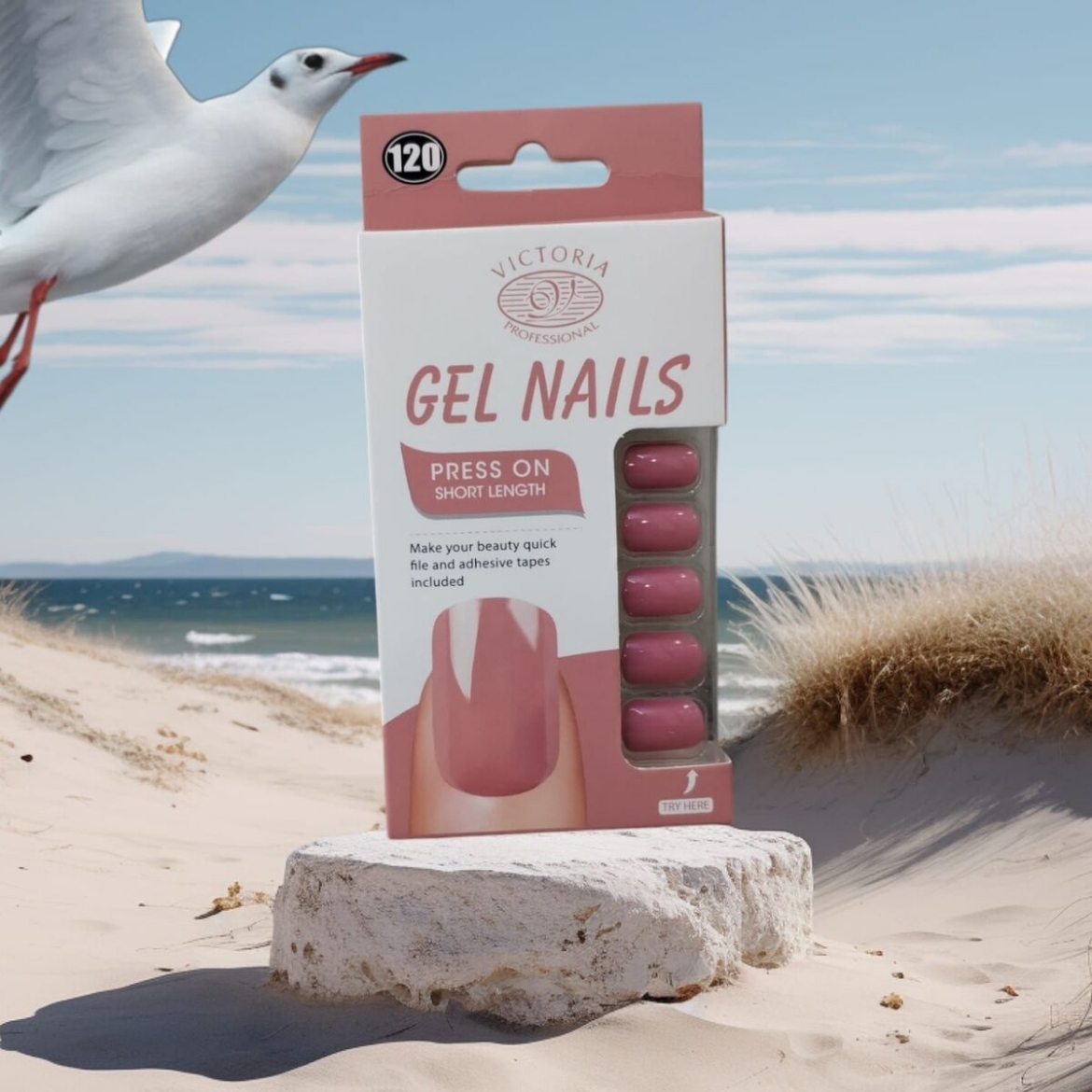 صورة فيكتوريا اظافر جل 120