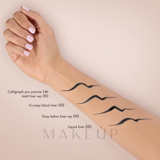 صورة كاتريس كاليغراف برو بريسايز 24 ساعة مات لاينر مقاوم للماء أسود 010