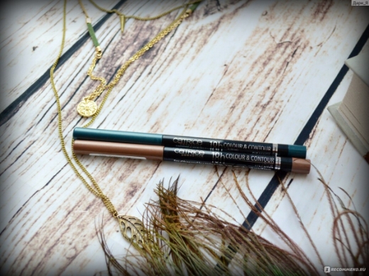 صورة كاتريس قلم تحديد العيون 18 ساعة ملون وكونتور نحاسي قبلة 050 