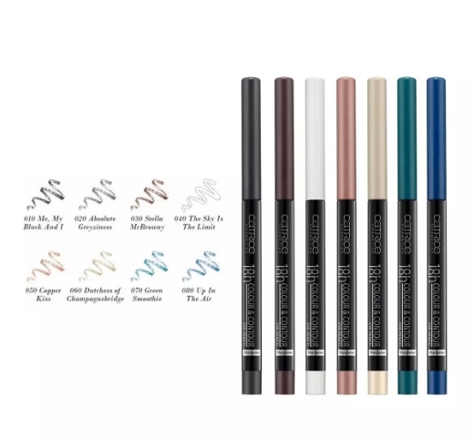 صورة كاتريس قلم تحديد العيون 18 ساعة ملون وكونتور نحاسي قبلة 050 