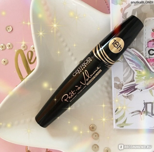 صورة كاتريس ماسكارا بريت آ فوليوم سموكي فيلفيت بلاك 010 11 مل