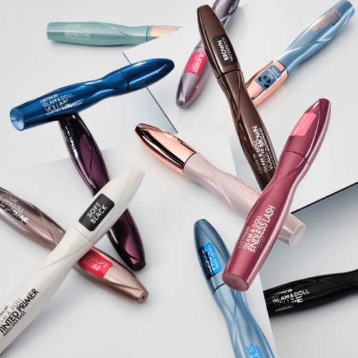 صورة كاتريس ماسكارا جلام آند دول لاش كولوريست شبه دائمة لتكثيف الرموش أسود فائق 010 