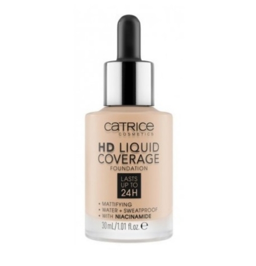 صورة كاتريس كريم أساس عالي الجودة بتغطية سائلة 010 بيج فاتح 30 مل