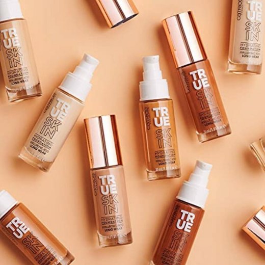 صورة كاتريس كريم أساس مرطب للبشرة ترو سكين كول كاشمير 010 