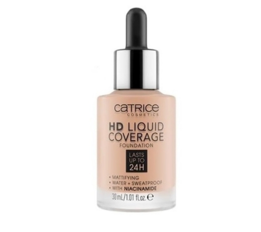 صورة كاتريس كريم أساس سائل عالي الجودة يدوم حتى 24 ساعة وردي بيج 020