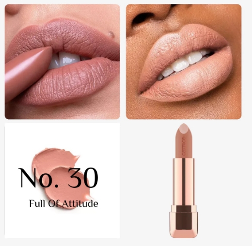 صورة كاتريس أحمر شفاه فول ساتين نود فول أوف أتيتيود 030 