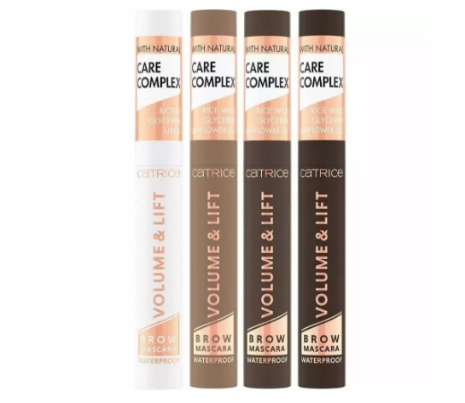 صورة كاتريس ماسكارا فوليوم آند ليفت للحواجب مقاومة للماء أشقر 020 