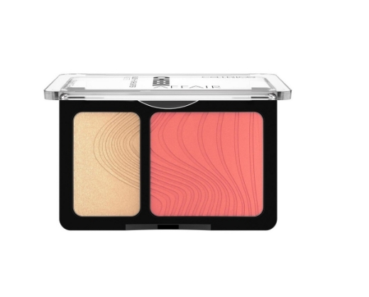 صورة كاتريس باليت بلاشر أحمر خدود وإضاءة هايلايتر تشيك أفاير