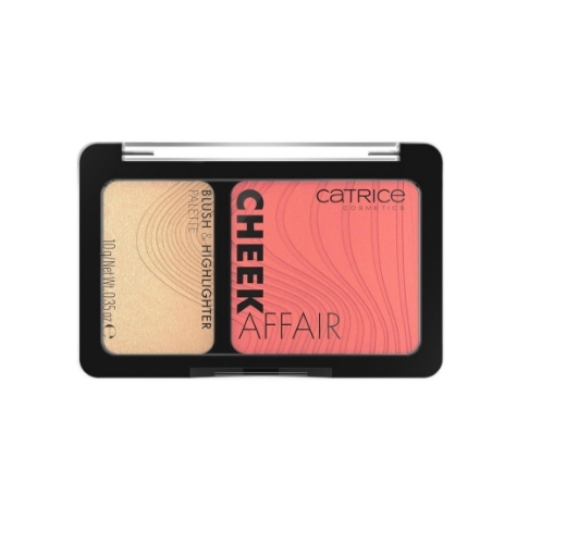 صورة كاتريس باليت بلاشر أحمر خدود وإضاءة هايلايتر تشيك أفاير