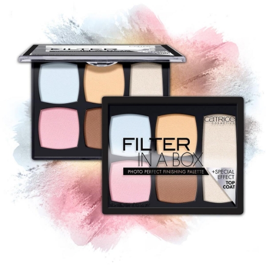 صورة كاتريس لوحة ظلال عيون مرشحة في صندوق فوتو بلمسة نهائية مثالية 