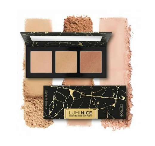 صورة كاتريس مجموعة لومينيس لإضاءة البشرة وإضفاء اللمعان البرونزي فيل جولد 020 