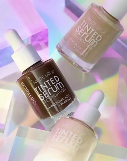 صورة كاتريس كريم أساس سيروم ملون نود دروب 030C 30 مل