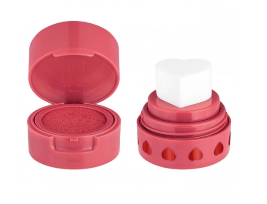 صورة كاتريس ختم أحمر الخدود على شكل قلب C01