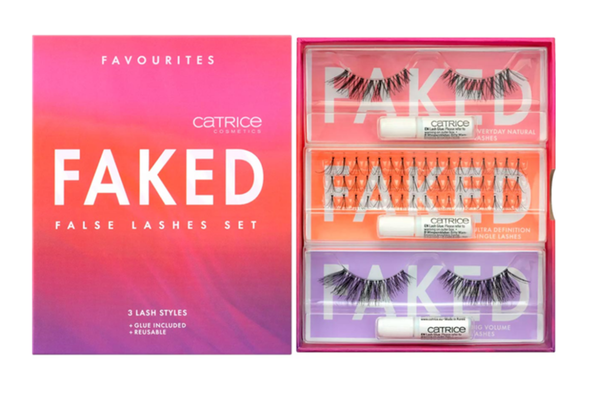 صورة كاتريس  مجموعة الرموش الصناعية 01