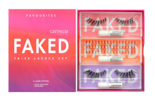 صورة كاتريس  مجموعة الرموش الصناعية 01