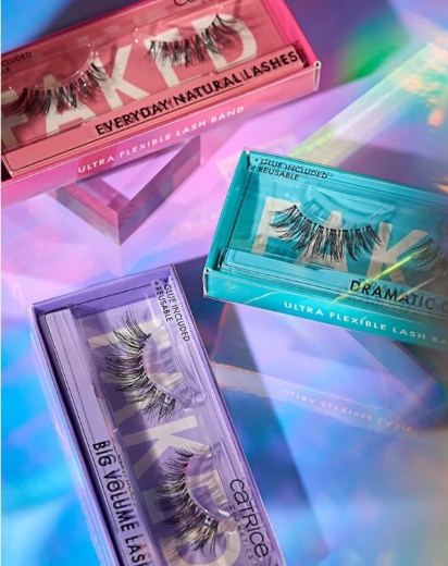 صورة كاتريس  مجموعة الرموش الصناعية 01