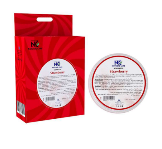 صورة ناشرل كير ان سي بدي كريم 100ج نكهه الستروبري