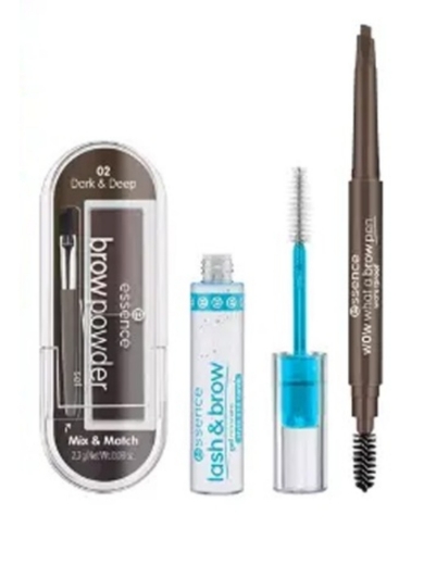 صورة ايسنس مجموعة حواجب إيزي آند واو متوسطة الحجم من 3 قطع