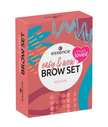 صورة ايسنس مجموعة حواجب إيزي آند واو متوسطة الحجم من 3 قطع