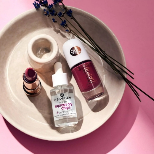 صورة ايسنس طلاء الأظافر اكسبرس دراي دروبس شفاف - 8 مل