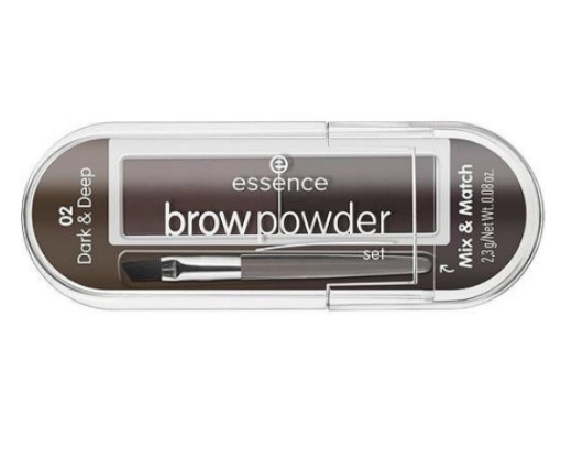 صورة ايسنس باليت بودر للحواجب لونين 02دارك ديب - 2.3 جرام