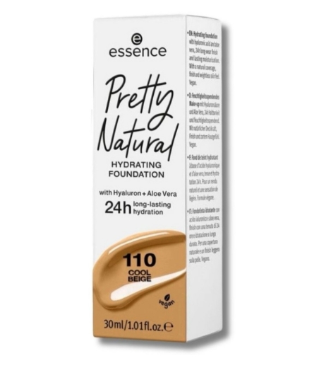 صورة ايسنس كريم الأساس المرطب بريتي ناتشورال 110شفاف