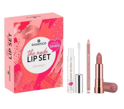 صورة ايسنس مجموعة أحمر الشفاه ذا نود هيفنلي 3 قطع