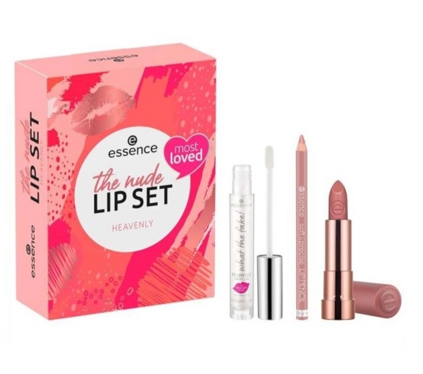 الصورة: ايسنس مجموعة أحمر الشفاه ذا نود هيفنلي 3 قطع