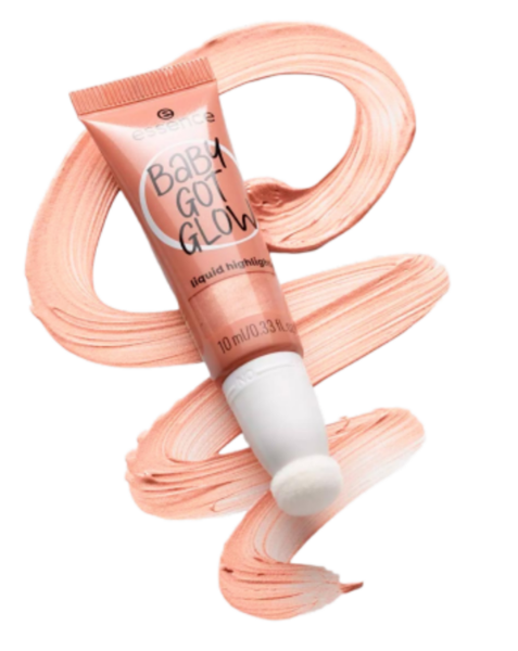 الصورة: ايسنس هايلايتر سائل بيبي جوت جلو 30 ذهبي برونزي 10 مل