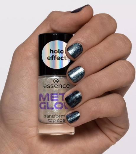 صورة ايسنس توب كوت بتأثير ثنائي اللمعان - 8 مل