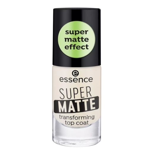 صورة ايسنس طلاء أظافر سوبر مات توب كوت شفاف بتأثير مطفي