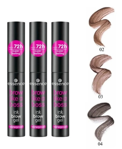 صورة ايسنس جل تثبيت الحواجب برو لايك بوس بني غامق 03