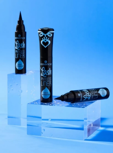 صورة ايسنس قلم تحديد الرموش برينسس اسود مقاوم للماء 3 مل