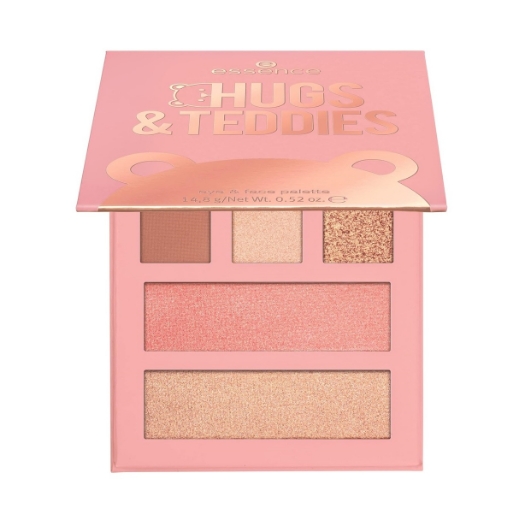 صورة ايسنس باليت العيون والوجه هاجز اند تيدي 01 تجعل وجهك يتوهج 14.8 جم