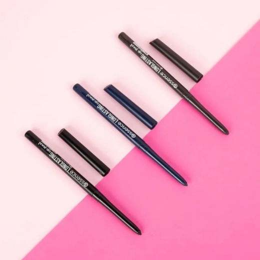 صورة إيسنس قلم تحديد العيون يدوم طويلاً أسود لامع 34