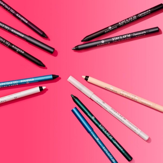 صورة إيسنس قلم تحديد العيون يدوم طويلاً أسود لامع 34