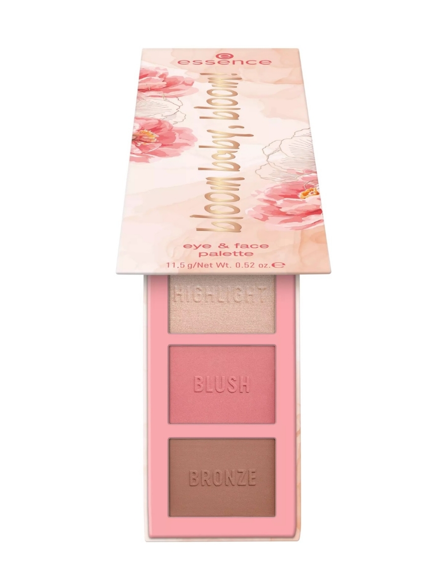 صورة ايسنس باليت الوجه والعين بلوم بيبي بلوم 01 - 7 الوان