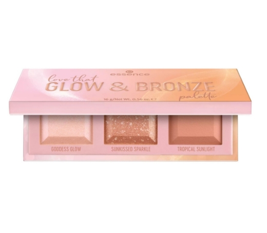 صورة ايسنس باليت هايلايتر لوف ذات غلو اند برونز