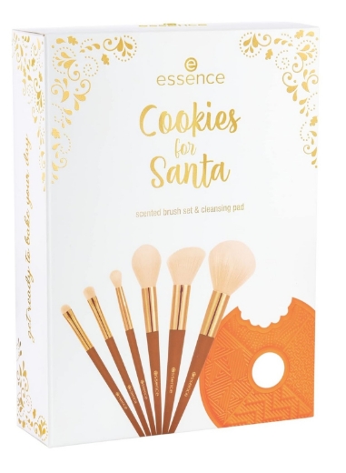 صورة ايسنس مجموعة فرشاة تنظيف برائحة كوكيز سانتا  رقم 01 (7 قطع)