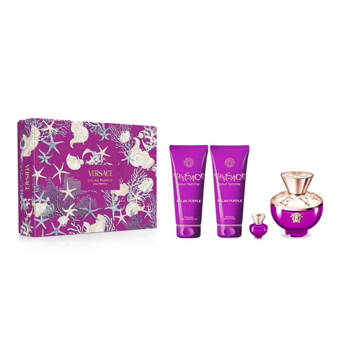 صورة مجموعة فرساتشي ديلان الأرجوانية