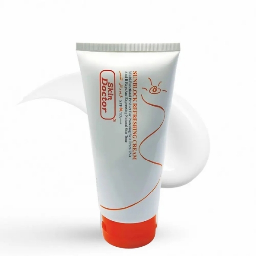 صورة سكين دكتور كريم منعش للوقاية من الشمس