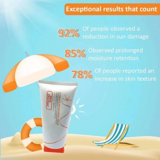 صورة سكين دكتور كريم منعش للوقاية من الشمس